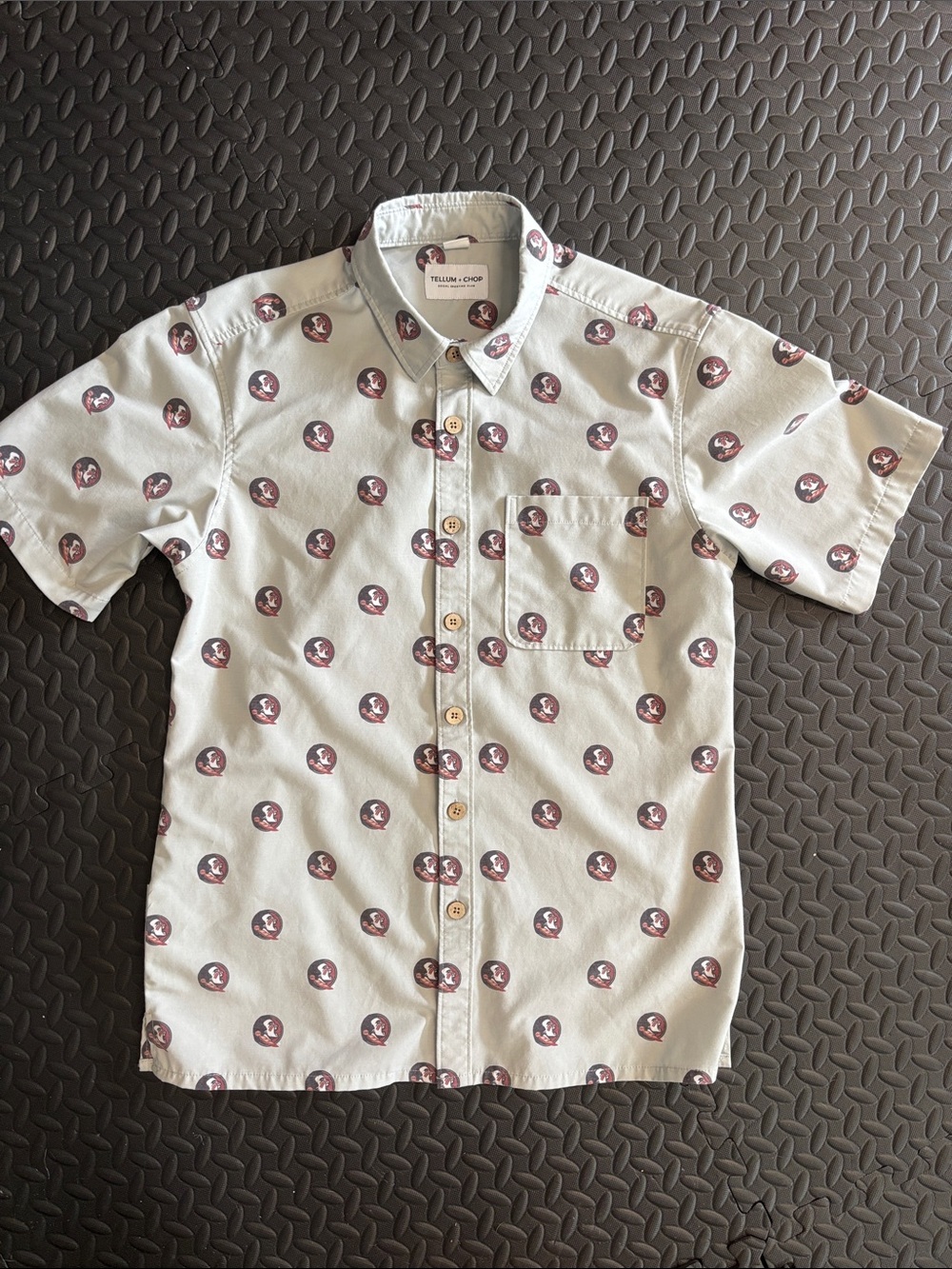 NCAA FSU Florida State Seminoles Button Down Shirt